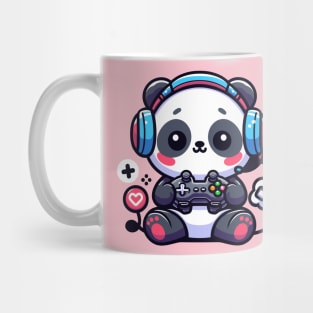 cute panda gaming Mug